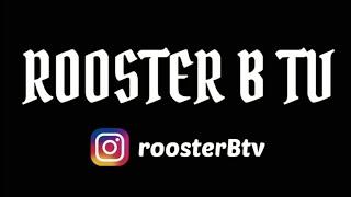 Chicano style lettering ROOSTER B TV