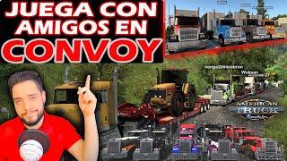 Jugar con otros jugadores: Convoy en American Truck Simulator y ETS2