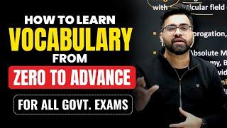  Best Method to Improve Vocabulary | SSC CGL/CHSL/CPO/MTS | Bank PO/Clerk | NDA/CDS | Tarun Grover