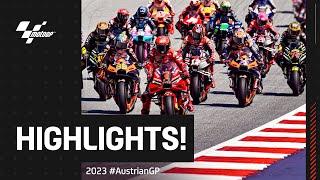 MotoGP™ Race Highlights  | 2023 #AustrianGP 