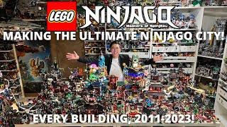 Making the ULTIMATE Ninjago City! Every Single Temple/Castle/Building Ever, 2011-2023