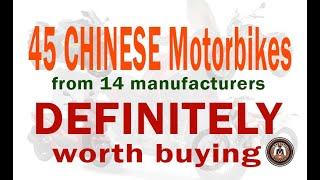 45 CHINESE Motorbikes DEFINITELY worth buying