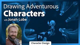 How to Draw Characters in Photoshop with Jonah Lobe