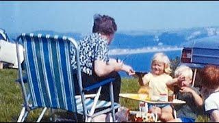 A Holiday In Devon In The 1970s From An 8mm Cine Film. 1970s England.