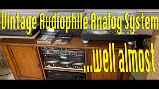 Vintage Analog System Room Tour #vc #vintageaudio #records #vinyls #music #music #jazz #stereo