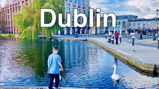 Dublin Ireland October 2024| 4K Autumn Walk | Grand Canal Dublin, Rathmines, UHD City Walk