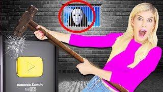 FOUND GAME MASTER Spying on ME with Secret Hidden Camera! (Destroying YouTube Gold Play Button)