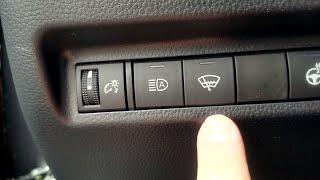 Little known feature on several toyotas. Windshield wiper heater