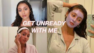 GET UNREADY WITH ME! - skincare, hair care, etc. | Sloan Byrd