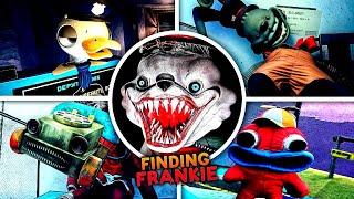 Finding Frankie - ALL Bosses + Jumpscares & Chase Scenes (Showcase)