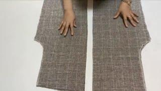 패턴없이 옷 만들기/여름 와이드 팬츠 만들기/How to make wide pants without pattern