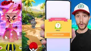 Catch these FREE Legendary + Mythical in Pokémon GO!