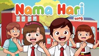 NAMA NAMA HARI | LAGU ANAK INDONESIA POPULER ANIMASI LIRIK | PAK KASUR | SENIN SELASA RABU KAMIS