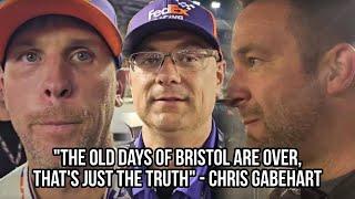 Denny Hamlin, Chris Gabehart & Chris Gayle Discuss Racing Quality at Bristol