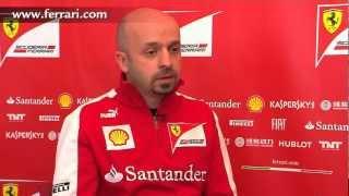 Ferrari F138 launch   Simone Resta interview