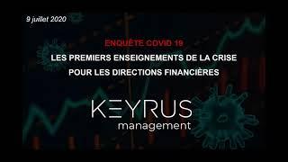 Enquête Covid-19 dédiée aux Directions Financières : premiers enseignements & perspectives