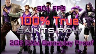Saints Row The Third | 60+ FPS | On 2 GB RAM PC | Ultimate Performance
