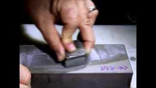 Yaginoshima Asagi Moritaka Gyuto Japanese Natural Stone Sharpening Sequence