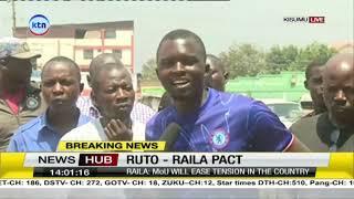 Kisumu residents react to Ruto-Raila pact