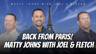 #NRL | Matty Johns with Joel & Fletch on the Paris Olympics and working with The Missile!