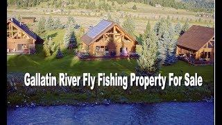 Gallatin River Fly Fishing Property For Sale Big Sky Montana