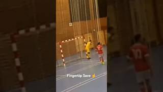 Fingertip Save to keep us in the game! #futsal #goalkeeper #save #futsalmatch #futsalboys