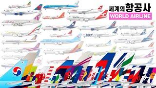 [Learn Korean with pictures] World Airlines.