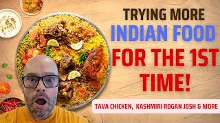 The Snackmaster General Tries 3 NEW Indian Dishes for the First Time: An EPIC Culinary Adventure!