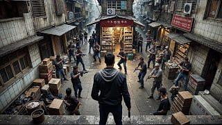 Masked gang confronts a humble store owner, not knowing he's a deadly ex-soldier!