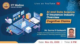 LIVE _ AI and Data Science @ Insurance Industry Overview -Cognitive Claims