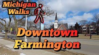 Walking Video in Downtown Farmington 3-12-2022