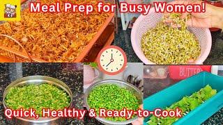 Time-Saving Meal Prep Hacks Every Working Woman Needs I  Quick Tips & Recipes!