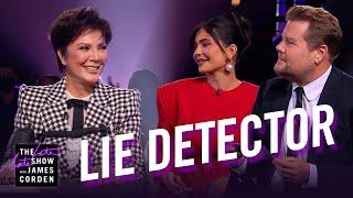 Late Late Lie Detector w/ Kris and Kylie Jenner