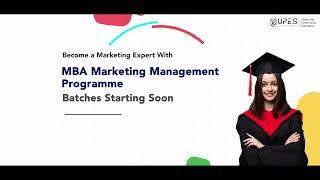 MBA Specialization in Marketing Management | UPES CCE - NAAC A GRADE ACCREDITED