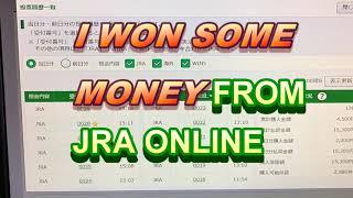 WOW HOW MUCH DID I WIN PLAYING JAPAN RACING ASSOCIATION'S ONLINE BETTING!