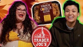 Kristin And Jen Try Every New Trader Joe's Fall Dessert | Kitchen & Jorn