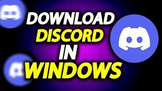 How To Download Discord On Laptop Or PC In Windows - How To Easily