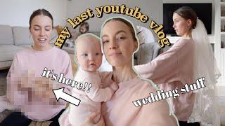 My LAST Youtube Vlog! *secret project, wedding stuff, saying goodbye*