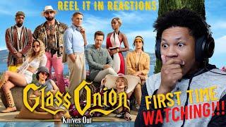 GLASS ONION: KNIVES OUT MYSTERY MOVIE | REEL IT IN REACTION | First Time Watching | Review | Netflix