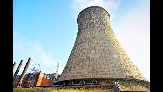 ABANDONED NUCLEAR POWER PLANT ( WENT INSIDE COOLING TOWER! )