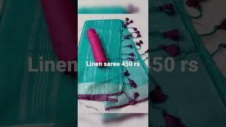 linen saree Direct weaver's #silk #linen #saree