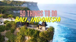 50 Things to do in Bali, Indonesia