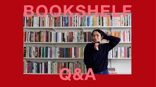 New Bookshelf  Q&A - cost, shelf organising & a shelf tour