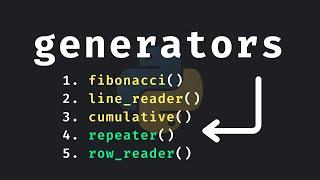 5 Useful Generator Functions In Python