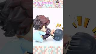 Tanjiro sucking on Kanao#DemonSlayer#Nendoloid#Stop motion#Kanao#Tanjiro