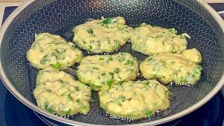 Delicious Breakfast or Dinner in 5 minutes! The Easiest Recipe Just pour the dough