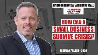 Helping Small Business Through Crisis Interview w/ Joshua Carlsen