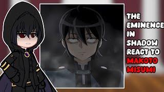 The Eminence in Shadow react to Makoto Misumi | Tsukimichi | GACHA REACT