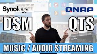 Synology DSM vs QNAP QTS - Audio File Management