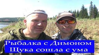 Рыбалка с Димоном. Щука сошла с ума